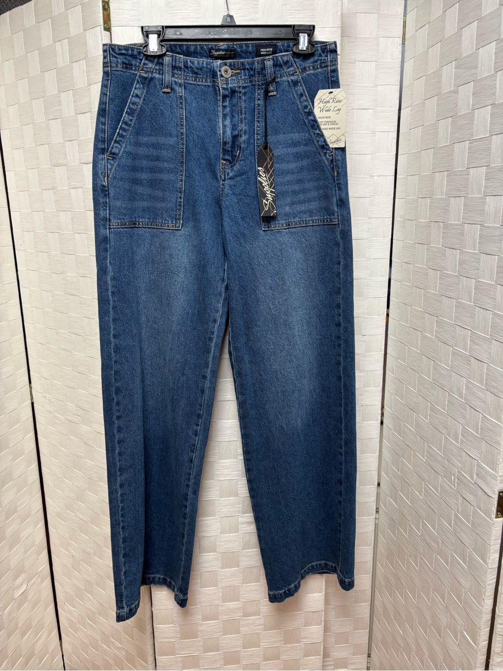 Nwt Supplies High Rise Wide Leg Jeans Size 28 Size 6